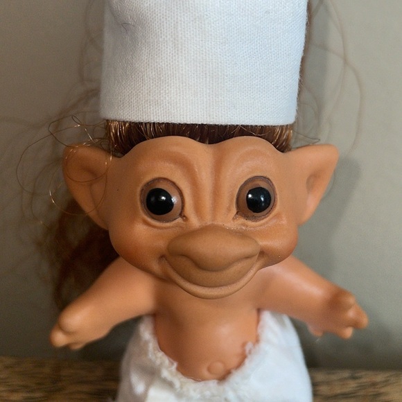 ❤️VTG Chef Troll 3” tall - Picture 2 of 7